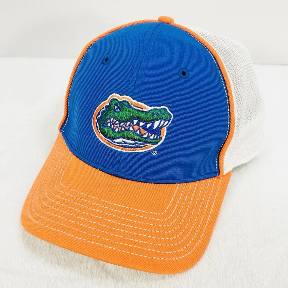 Florida Gators Signatures Trucker Hat Cap Adjustable Strapback Blue NCAA College